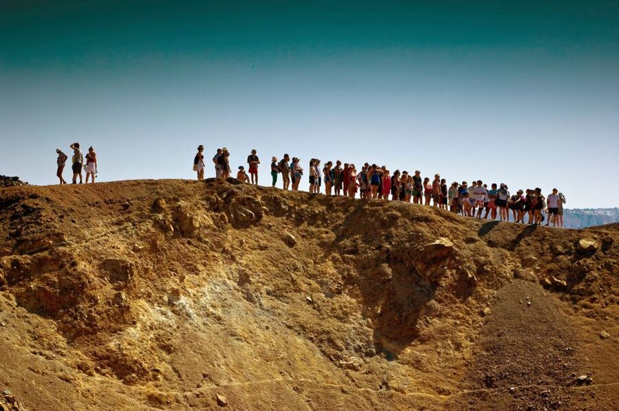1-Day Boat Trip: Santorini Volcano, Thirassia & Oia Sunset - Thirassia for lunch, swimming, and a climb