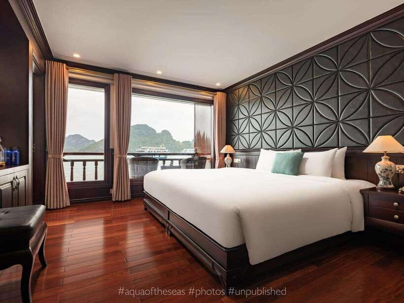 2-Day: Halong Lan Ha Bay 5 Stars Cruises w/Balcony & Bathtub - Leaving Hanoi for Tuan Chau Wharf