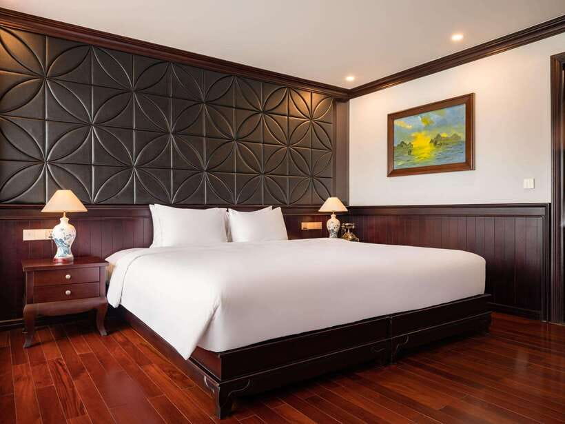 2-Day: Halong Lan Ha Bay 5 Stars Cruises w/Balcony & Bathtub - A Junior Suite made for slow mornings