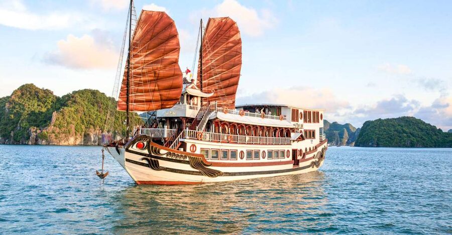 2-Day Royal Palace Ha Long Bay & Ti Top Island Cruise - Kayaking, Swimming, and the Ti Top Climb