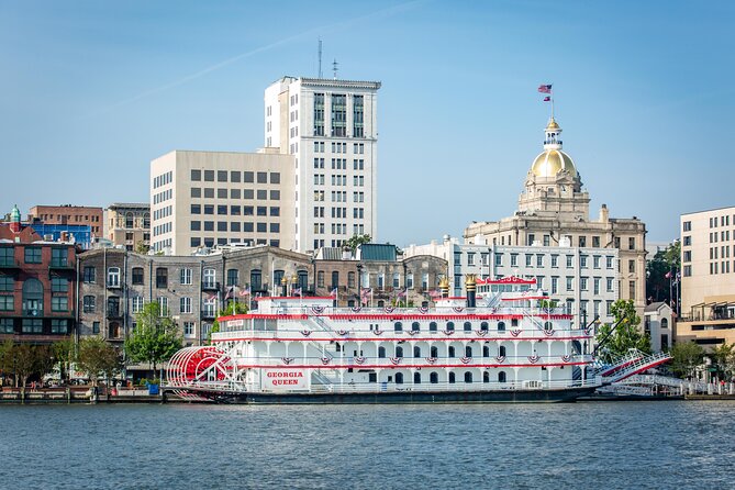 90-Minute Savannah Riverboat Sightseeing Cruise - Heading toward Old Fort Jackson