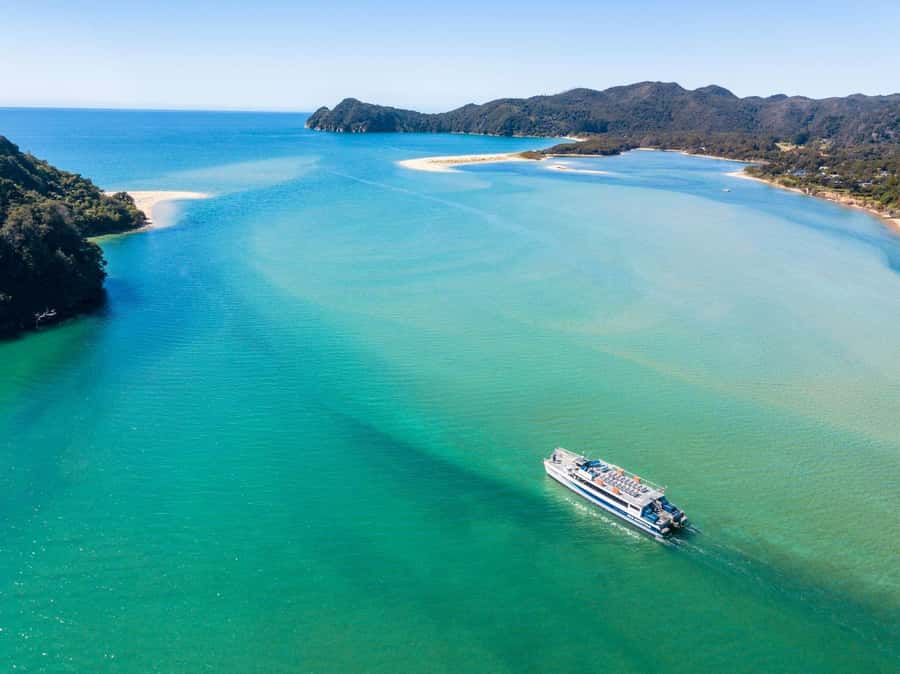 Abel Tasman: Sea Shuttle Cruise and Walking Tour Combo - The coastal cruise, Split Apple Rock, and Adele Island