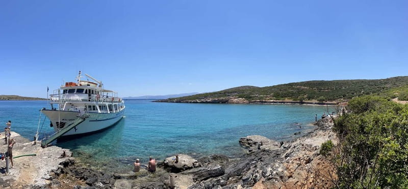 Agios Nikolaos: Fun Cruise Around Elounda Bay - Leaving Agios Nikolaos for Mirabello Bay