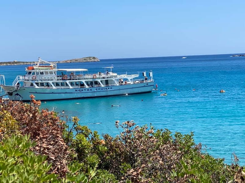 Agios Nikolaos: Fun Cruise Around Elounda Bay - Kolokytha Beach gives you the first hour in the water