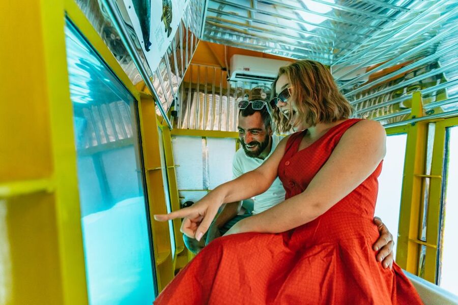 Agios Nikolaos: Semi-Submarine Cruise - The audio guide and language choices
