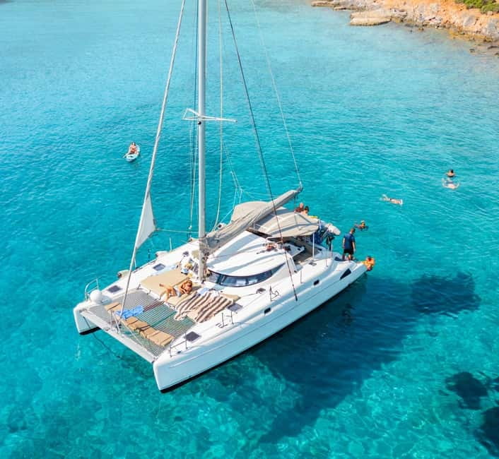 Agios Nikolaos: Spinalonga and Kolokytha Catamaran with Meal - Kolokytha gives you the first real swim