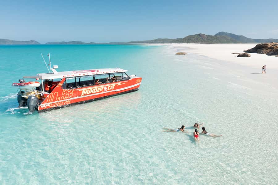 Airlie Beach: Whitehaven Full-Day Eco-Cruise with Buffet - From Airlie Beach to the Coral Sea