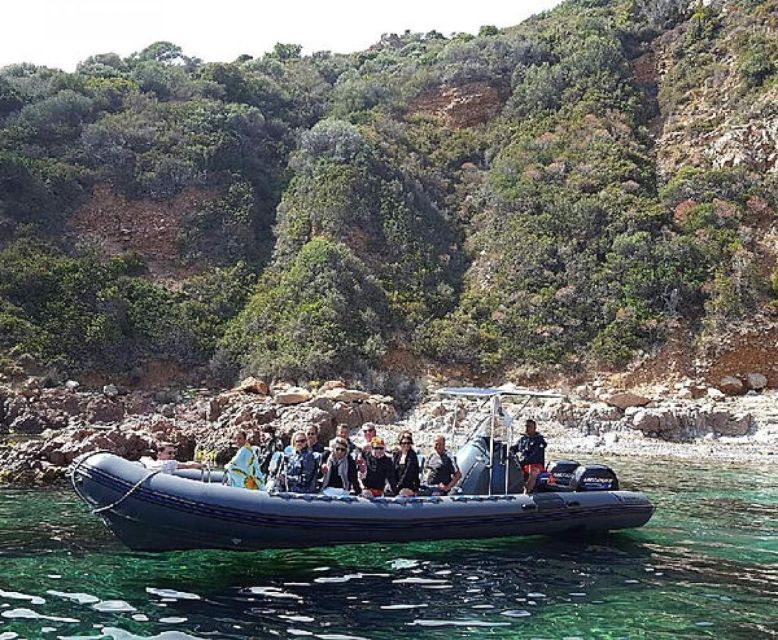 Ajaccio/Porticcio: Scandola & Piana Semi-Rigid Boat Day Trip - Scandola’s volcanic cliffs and sea caves
