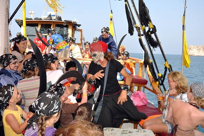 Alanya All Inclusive Pirate Boat Trip With Hotel Transfer - Foam parties, dancing, and the noise level