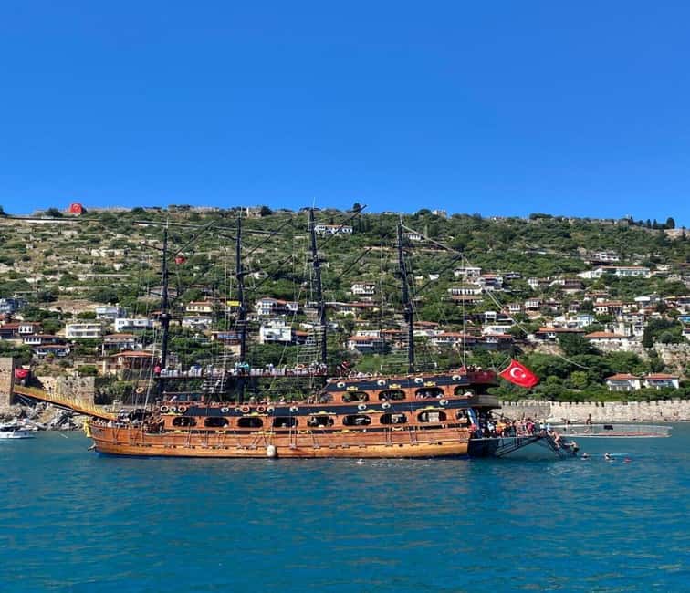 Alanya: Luxury Pirate Boat with Lunch & Unlimited Drinks - Key points to know before booking