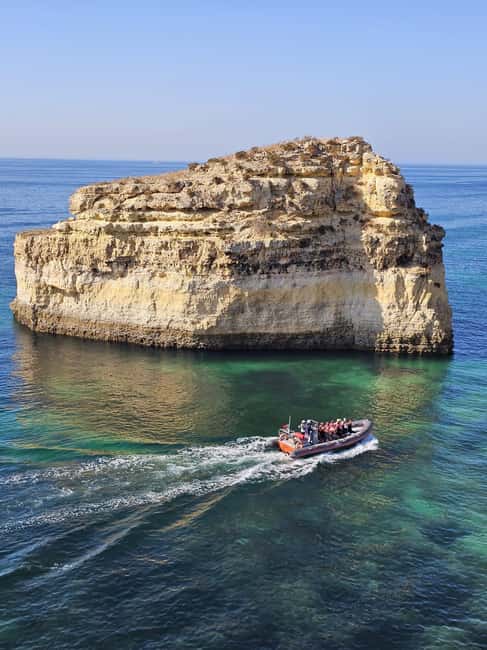 Albufeira: Dolphin Watching and Benagil Cave Boat Cruise - Swimming when the sea gives permission