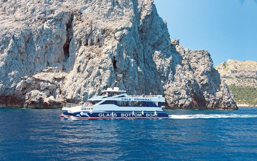 Alcudia: Boat Trip to Cap de Formentor and Formentor - The open-water sightseeing section