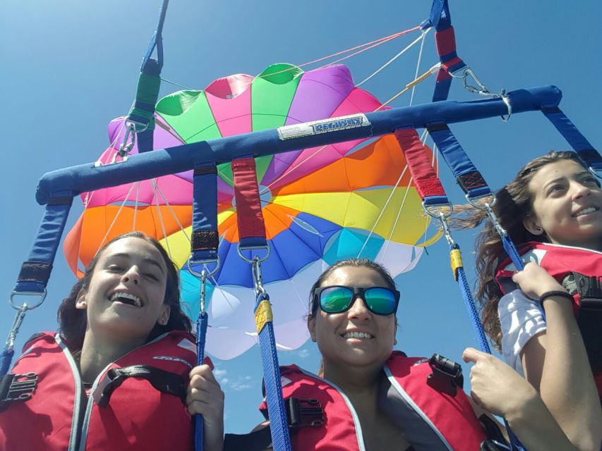 Alicante: Boat Trip and Parasailing Experience with Drink - What the 15-minute flight feels like