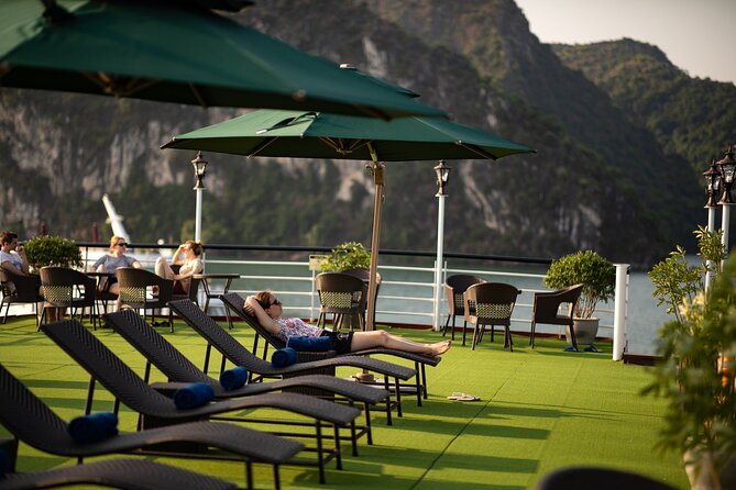 All-Inclusive 2 Day/1 Night Halong Luxury Cruise, Meals, Cave, Kayaking,Swimming - Sunrise, Tai Chi, and the early second morning