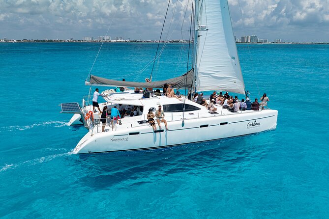All Inclusive Isla Mujeres Catamaran - Playa Centro and free time in town
