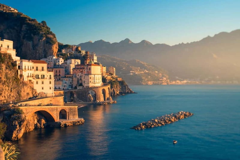 Amalfi Coast: Sunset Boat Tour with Fruit & Drinks - Conca dei Marini and the Santa Rosa pastry story