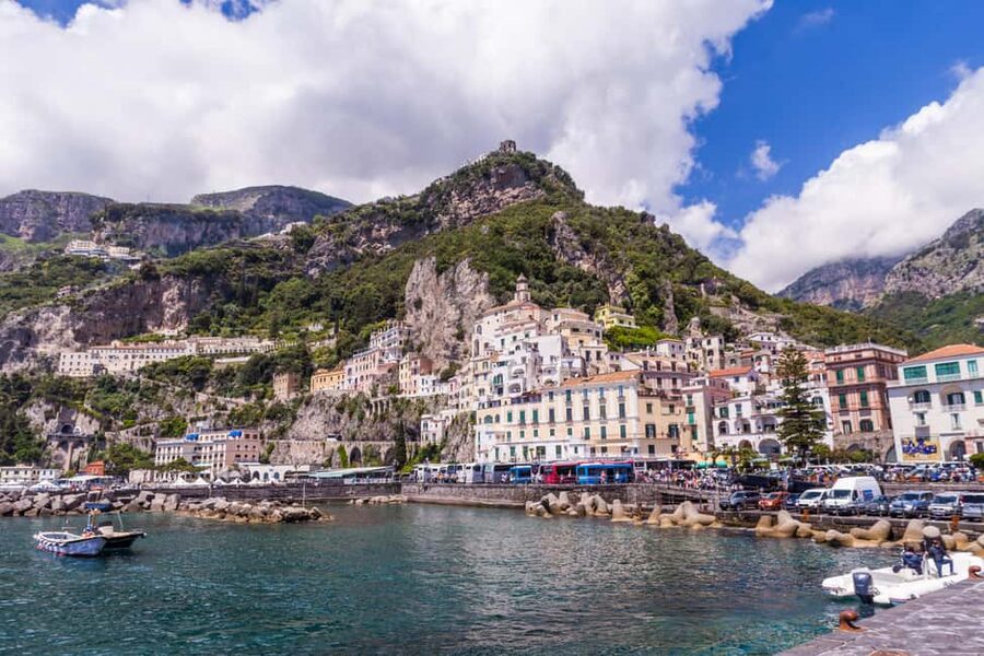 Amalfi, Positano & Ravello: Boat Tour from Sorrento - From Sorrento to Punta Campanella