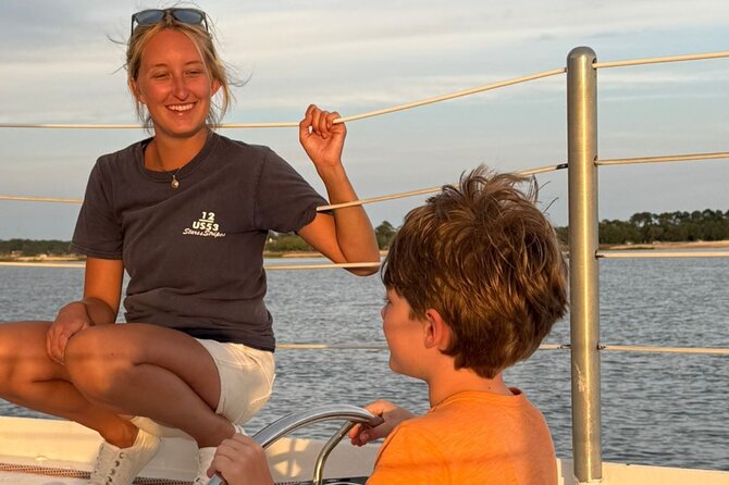 America's Cup 12-Meter Yacht Afternoon Sail from Hilton Head - Who will enjoy this sail most?