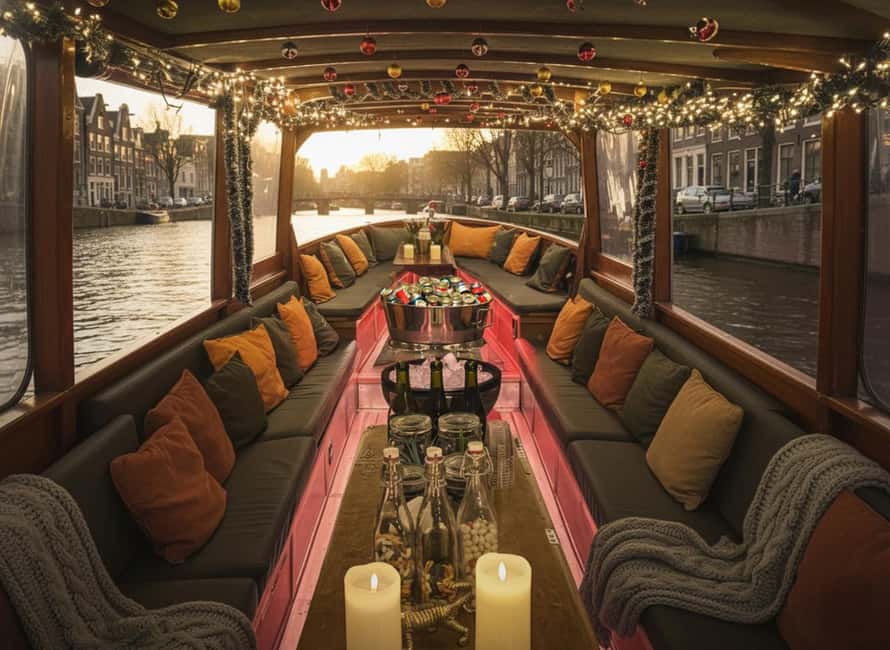 Amsterdam: 90 min Cruise with Local Guide & Unlimited Drinks - FAQ