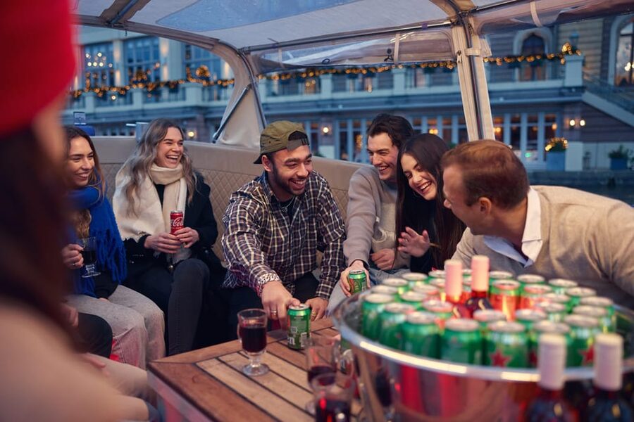 Amsterdam: Covered Canal Booze Cruise with Unlimited Drinks - Choosing between the two drink packages