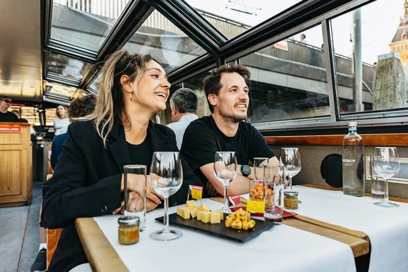 Amsterdam: Cozy Cheese & Wine Cruise Tasting Experience - Key points at a glance