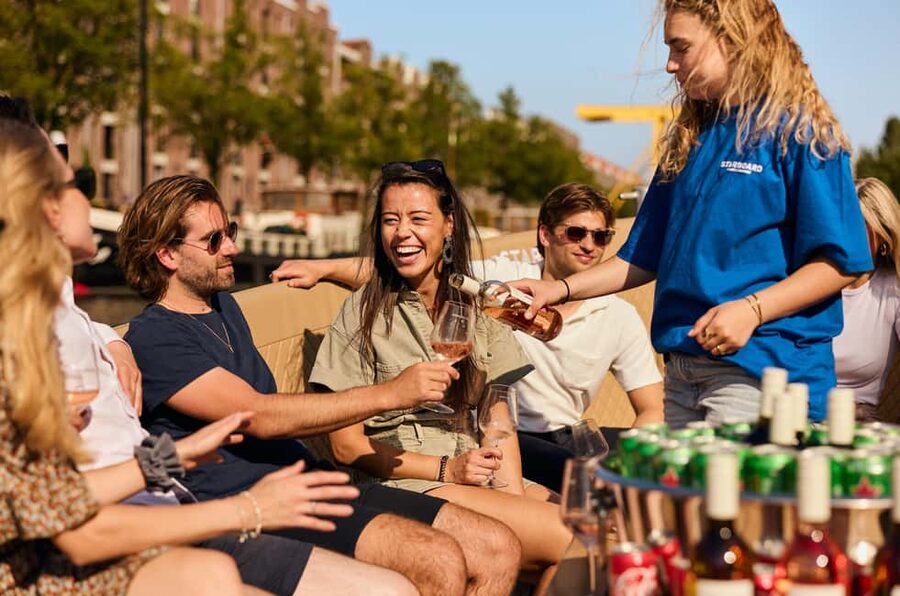 Amsterdam: Evening Candle Light Cruise With Wine & Cheese - The Golden Age canals, seen from low on the water