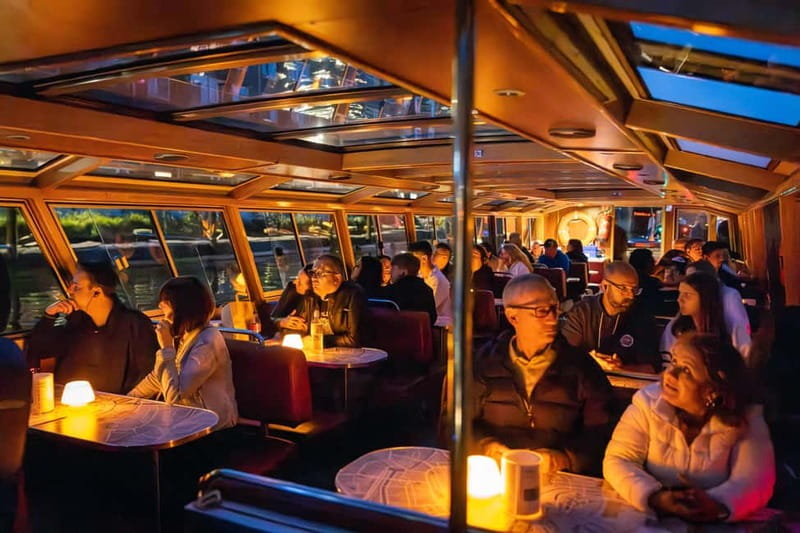 Amsterdam: Evening Cruise with Optional Wine and Snacks - The route from Prinsengracht to the Amstel