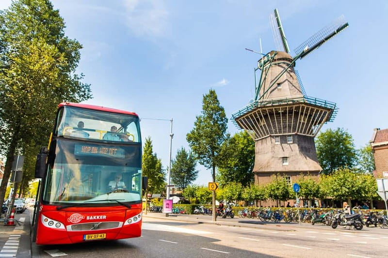 Amsterdam: Hop-On Hop-Off Bus and Boat options - Two ways to see Amsterdam in one ticket