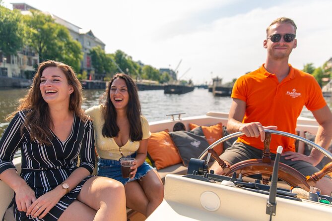 Amsterdam Luxury Canal Cruise + Unlimited Drinks & Bites option - The Rijksmuseum, Spiegelgracht, and museum district