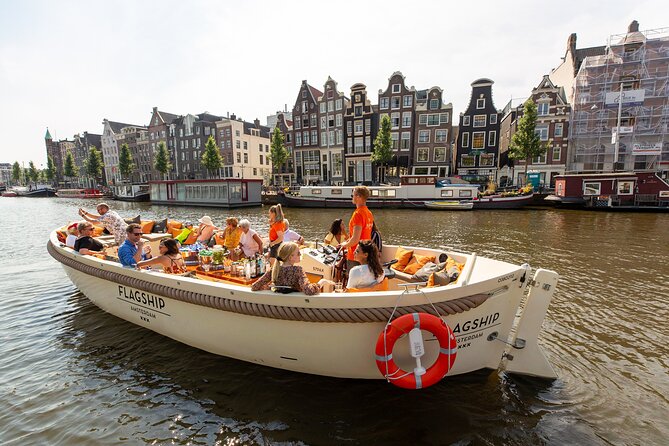Amsterdam Luxury Canal Cruise + Unlimited Drinks & Bites option - Magere Brug, the Amstel, and the Bridge of 15 Bridges