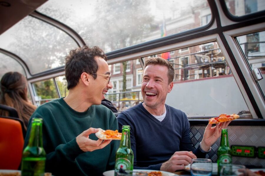 Amsterdam: Pizza Cruise with New York Pizza & Drinks - Who should book this cruise?
