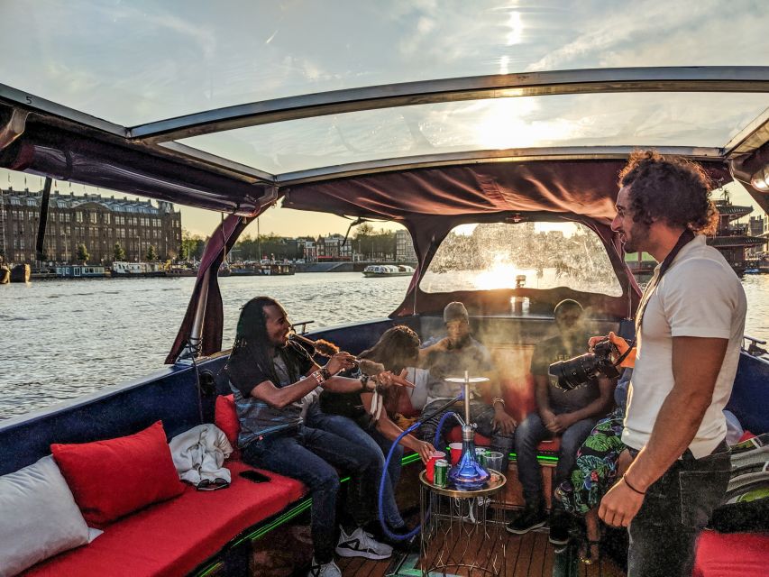 Amsterdam: Smoke and Lounge City Boat Cruise - Following the Herengracht and Prinsengracht