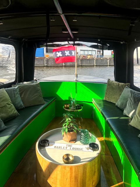 Amsterdam: Smoke and Lounge City Boat Cruise - Drinks, snacks, and the real cost