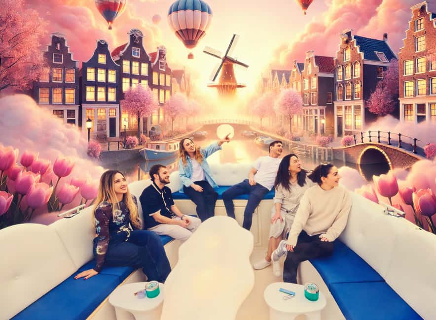 Amsterdam: Smoke & Cruise on covered Cannabis Boat With Bar - Key points to know before you book
