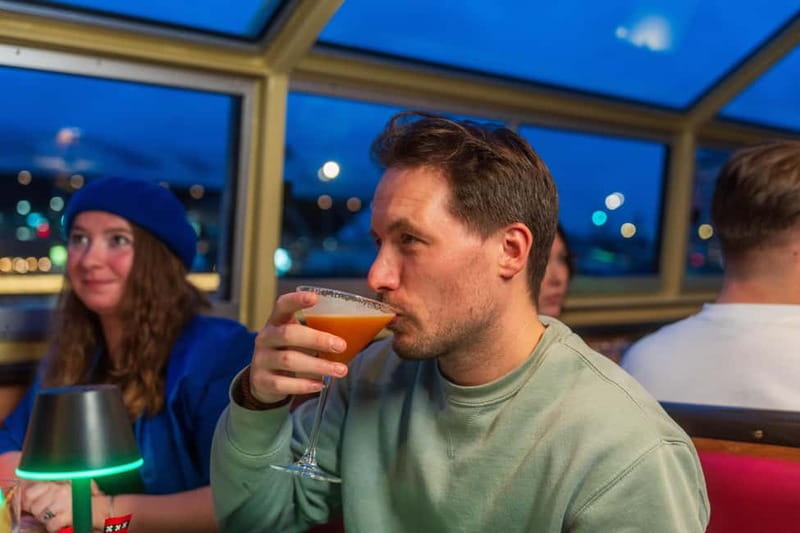 Amsterdam: Unlimited Cocktails Cruise on the Canals - Prinsengracht and the Seven Bridges area