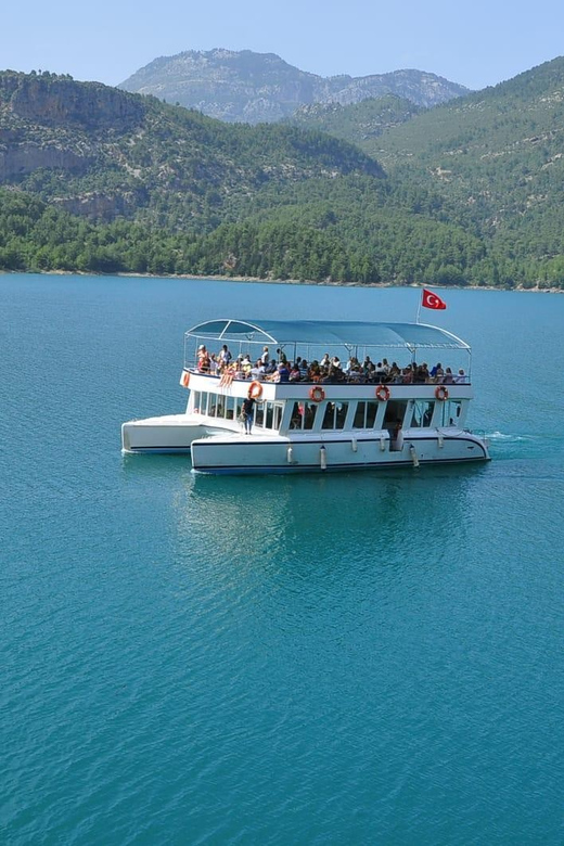 Antalya: Green Canyon Boat Trip with Lunch & Soft Drinks - Boarding at Green Paradise