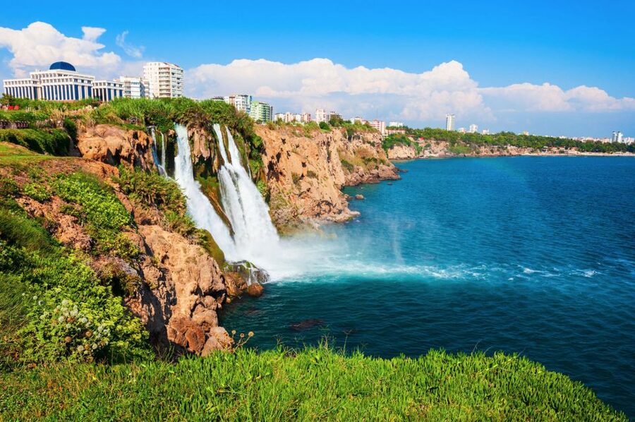 Antalya/Kemer: Old City, Waterfalls, Olympos Cable Car, Boat - The optional boat ride from Antalya harbor