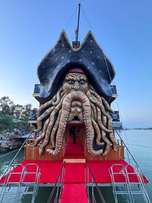 Antalya: Lara Pirate Boat Day Trip w/ Lunch & Soft Drink - Lunch With a View, But Watch the Timing
