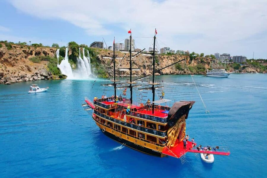 Antalya: Lara Pirate Boat Day Trip w/ Lunch & Soft Drink - Transfers and the Six to Seven Hour Schedule