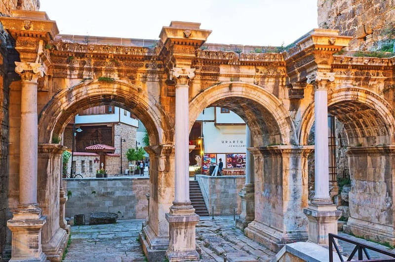 Antalya: Old City Tour w/Boat Trip, Cable Car & Waterfalls - Lunch with Turkish flavors