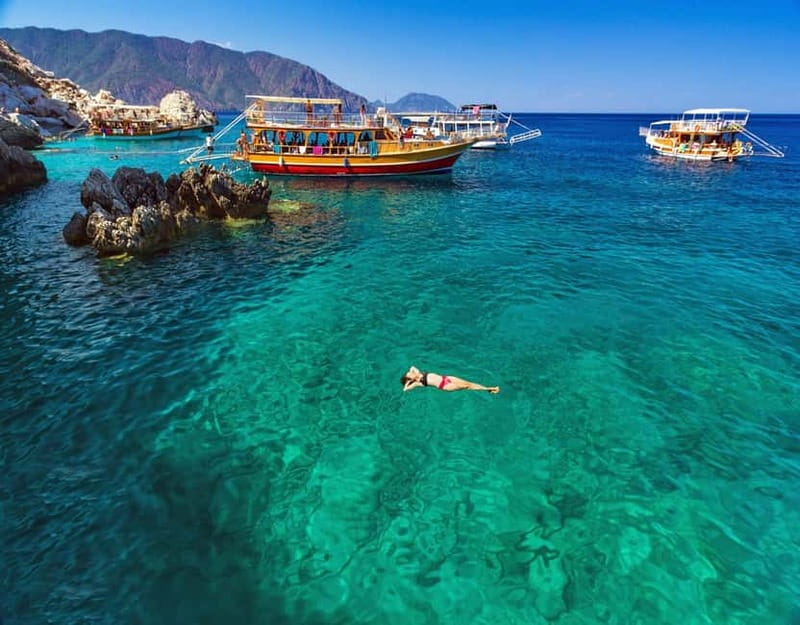 Antalya: Suluada Island Boat Trip with Lunch & Hotel Pickup - Lunch on board: simple, useful, and included
