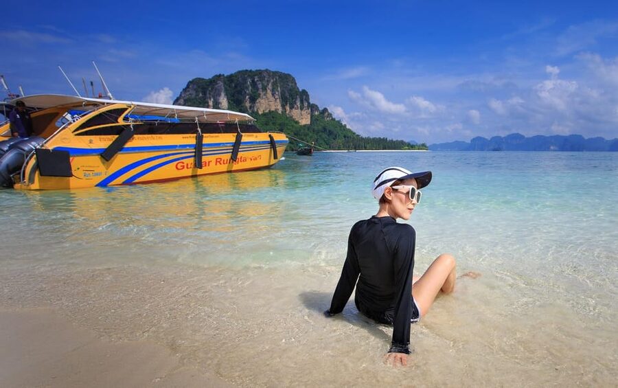 Ao Nang: 4 Islands Day Tour by Speedboat or Longtail Boat - Getting started from Ao Nang
