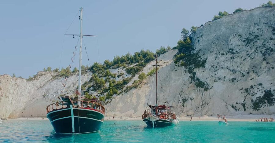 Argostoli: Full-Day Boat Trip with Lunch & Wine - Key points to know before booking