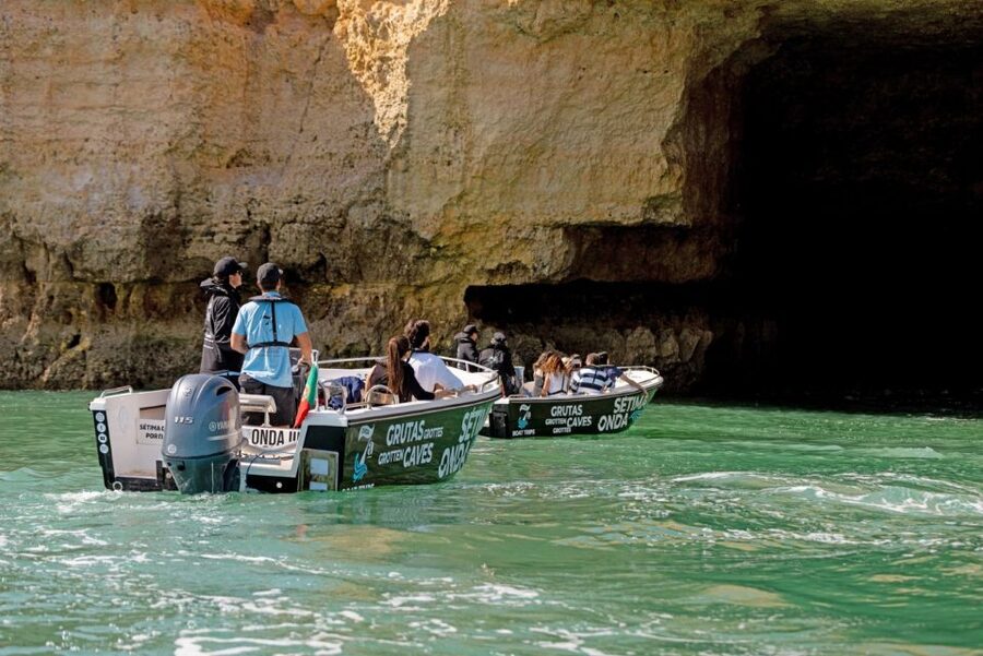 Armação de Pêra: Benagil Caves and Secret Beaches Boat Trip - Weather, tide, and what to bring