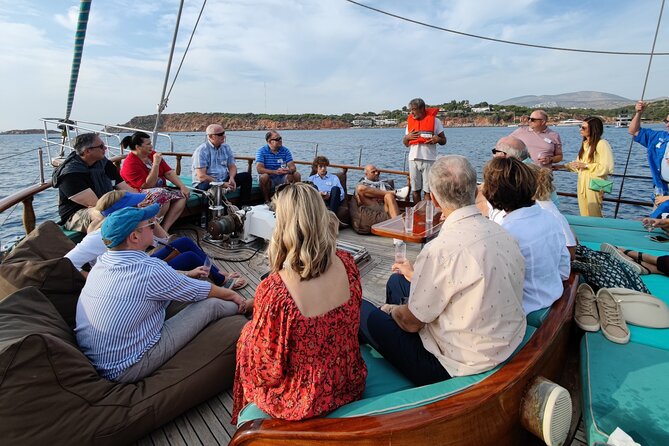 Athens cruise: Agistri, Moni/Metopi, Aegina with lunch & drinks - Moni or Metopi: swim, snorkel, and eat from the boat