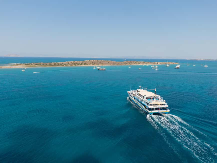 Athens: Islands Swimming Day Cruise. DJ, Lunch & Drinks inc. - The return sail becomes the main event