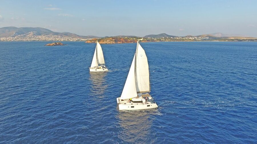 Athens: Riviera Catamaran Cruise with Meal and Drinks - Key points to know