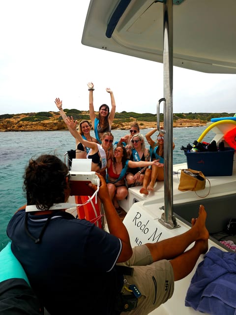 Athens: Riviera Catamaran Tour with Fresh Meal and Drinks - First stop: Asteras Bay near Vouliagmeni