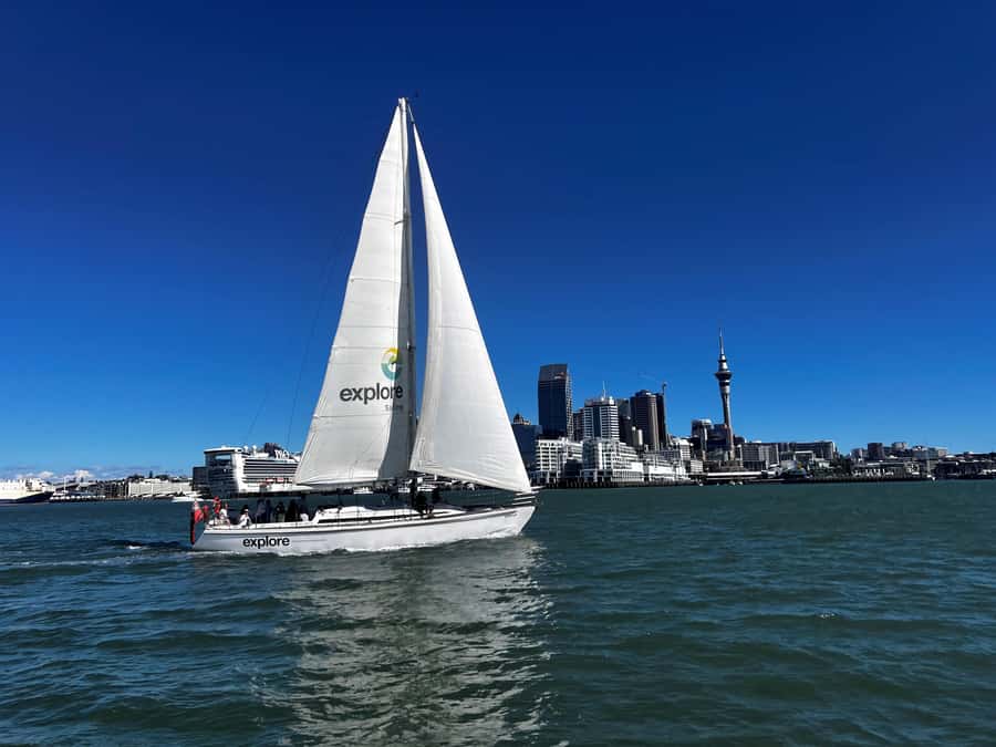 Auckland Harbour 1.5-Hour Sailing Cruise - Setting off from Viaduct Harbour