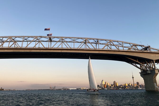 Auckland Harbour Sailboat Cruise Including Three Course Dinner - The sunset question depends on the season